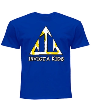 T-shirt dziecięcy INVICTA KIDS niebieski